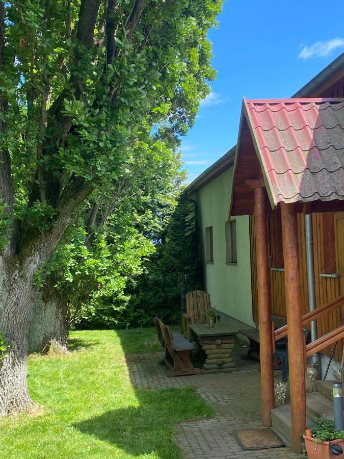 Jagdhaus Auf Dem Forsthof Mit Sauna Eckartsberga 外观 照片