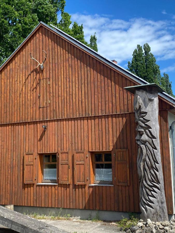 Jagdhaus Auf Dem Forsthof Mit Sauna Eckartsberga 外观 照片